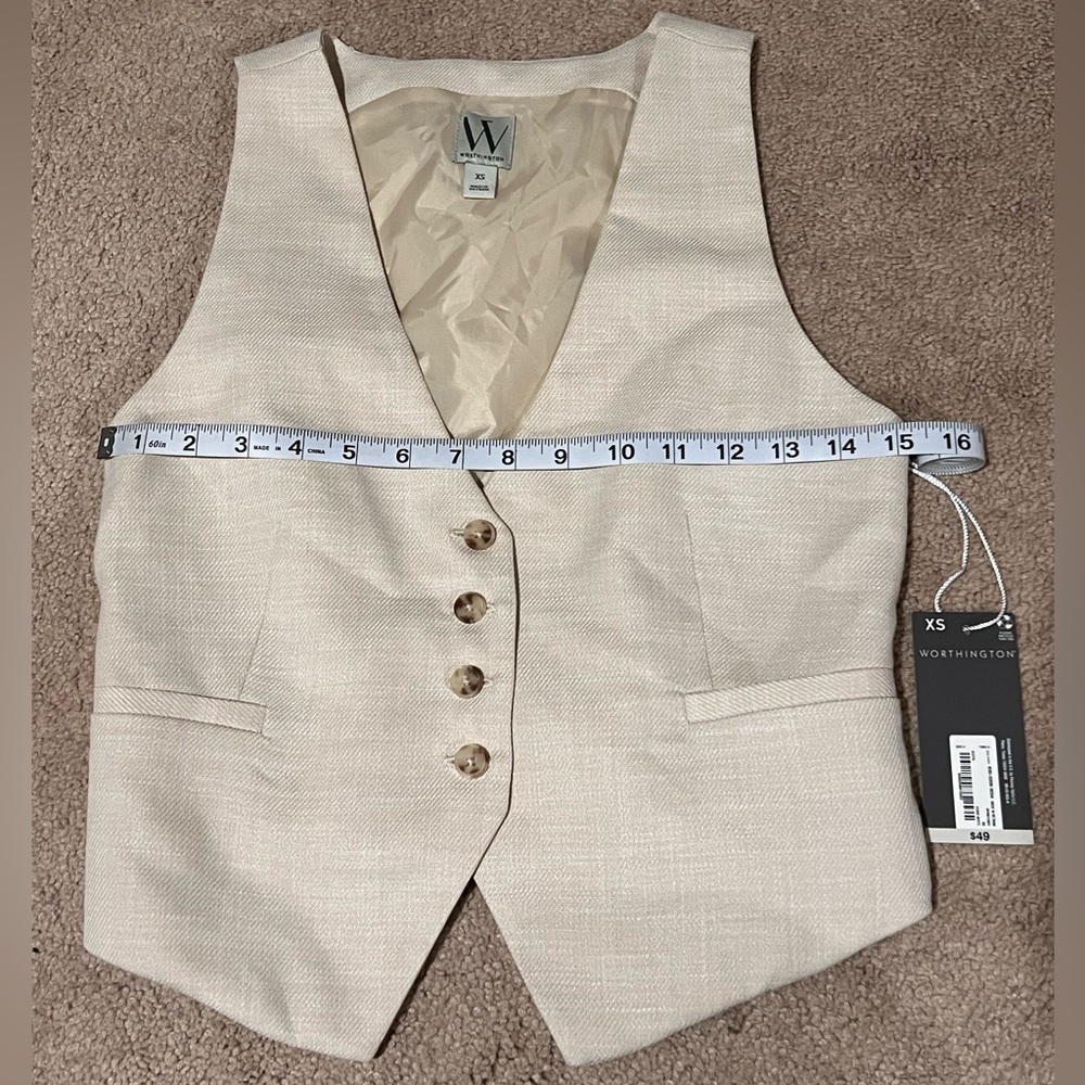 NWT Worthington Vest🤍